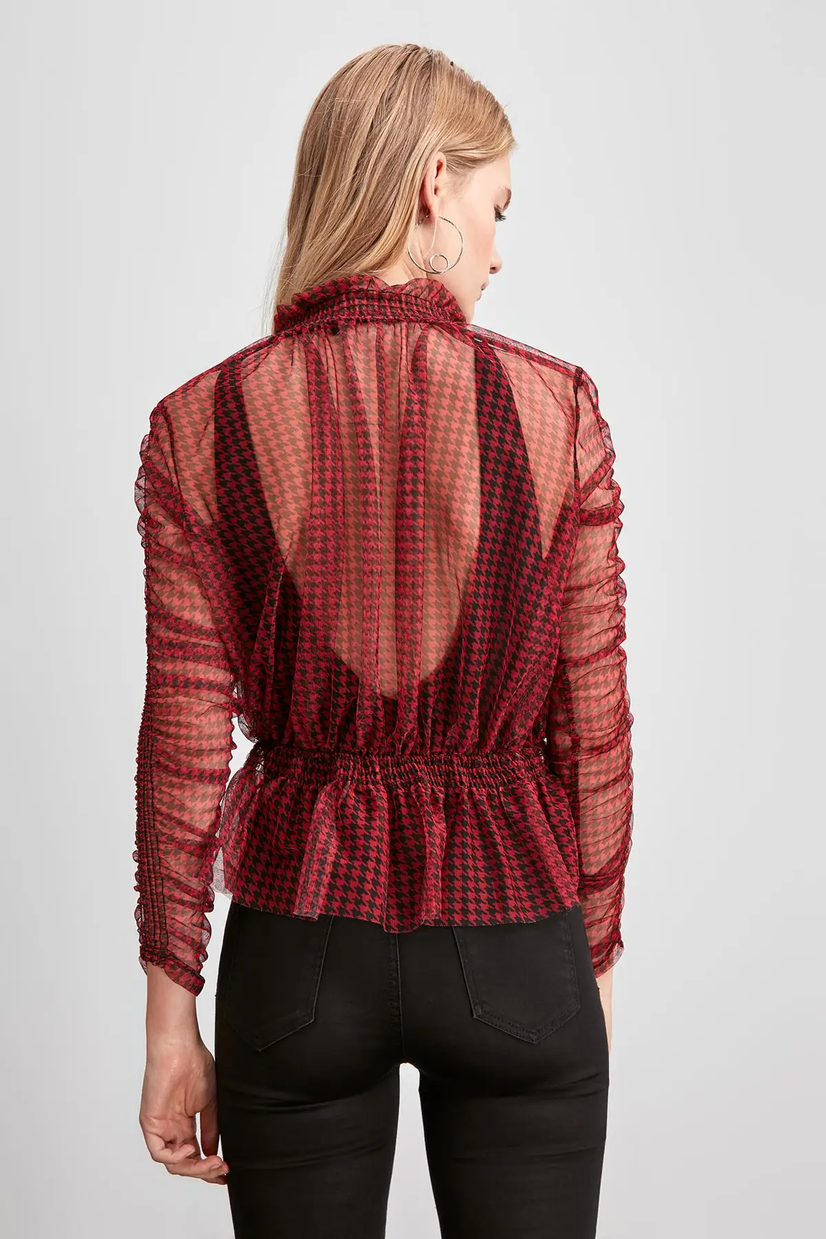 Trendyol Shir подробная трикотажная блузка TWOAW20BZ0926