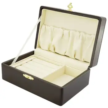 

Jewelry Box "Venice" alligator chocolate (14.5 х10х6см) Nice Items stylish 2587