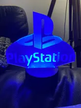 Night-Lamp Setup-Lighting-Decor Console Controller Desk Ps-Icons-Light Table-Game Visual-Led