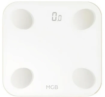 

Floor Scales MGB body fat scale glass edition (white)