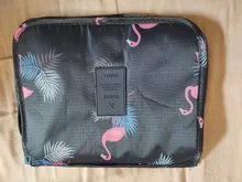 Bolsa de maquillaje de alta capacidad para mujer, bolsa de viaje impermeable, almacenamiento de artículos de tocador, Kit de viaje, bolso de belleza