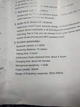 CMAOS-adaptador receptor y transmisor inalámbrico por Bluetooth 5,0, Conector de 3,5mm para Audio y música de coche, Aux, A2dp, receptor de auriculares, manos libres
