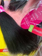 Vanlov recto pelo brasileño recto mechones de cabello humano postizo Natural negro 1/3/4 piezas/mucho 100% extensiones de cabello humano cabello Remy