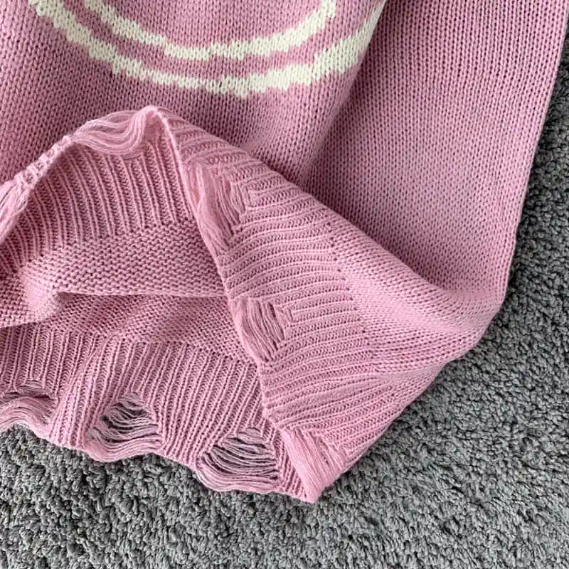 Autumn Female Student Casual Temperament Knitted Pullover Vest letter emboridery Sleeveless V-neck Sweater Vest autumn