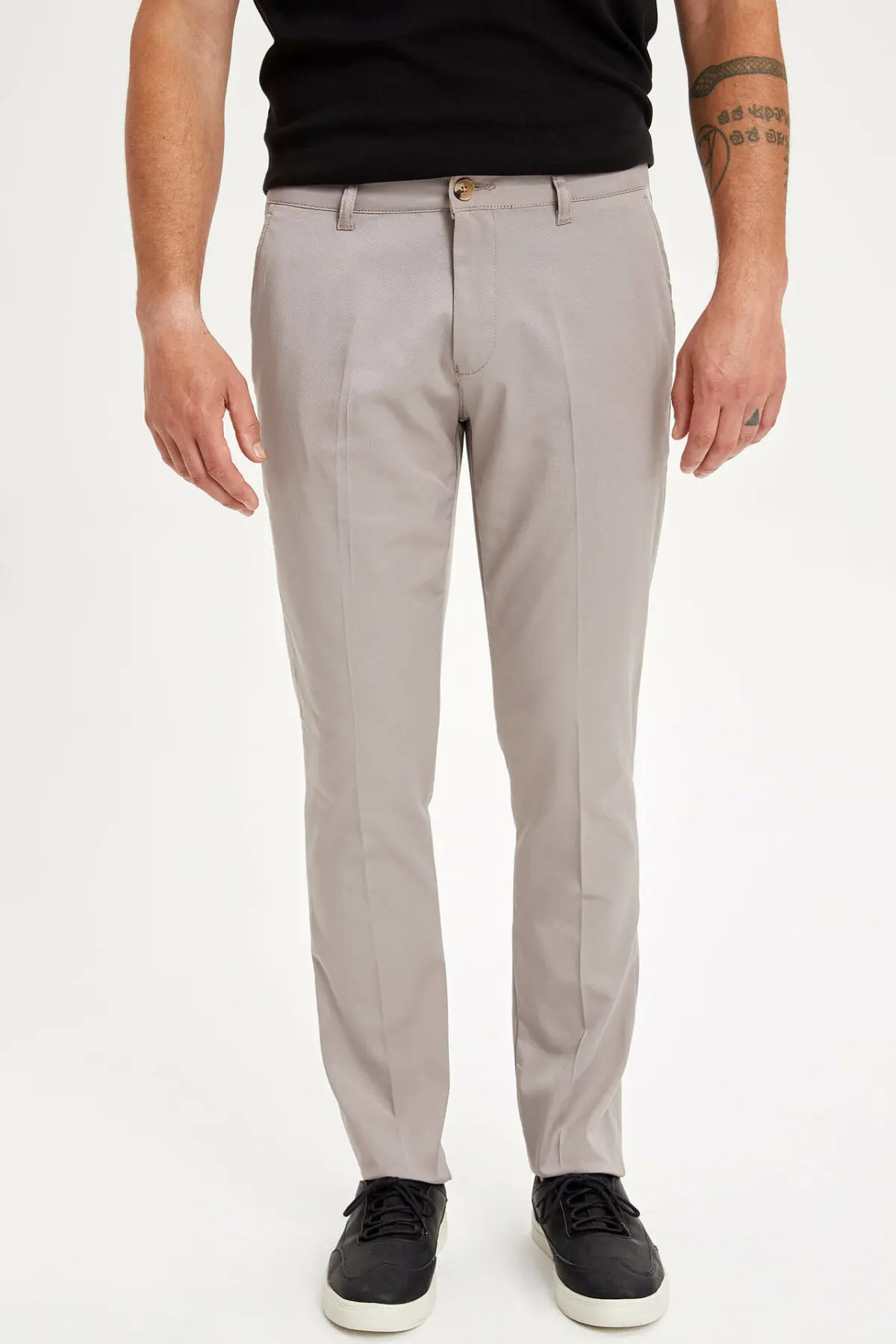 DeFacto человек Trousers-L8123AZ19HS - Цвет: Хаки