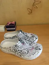 Fashion Ladies Beach Breathable Mesh Slippers Slippery Clogs Shoes