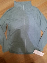 Turtleneck Sweater AMII Fashion Women Tops Pullover Autumn Solid Thin Minimalism 12040610