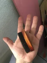 8,5 cm cerdas de jabalí Natural brocha de afeitar para Barba para los hombres bambú masaje que funciona maravillas a peine de barba y bigote