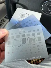 Amaoe IP12 reboleo de BGA Stencil plantilla para Iphone 12 Pro Max Mini A14 potencia de la CPU de la Nand IC Chip de plantación neto herramientas de reparación