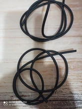 Tirachinas de goma elástica para exteriores, 1m, banda de reemplazo elástica de látex Natural para catapultas, 1,7x4,5mm