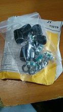 Codificador rotativo EC11 de 20 posiciones y 360 grados, botón pulsador de 5 pines, mango largo de 15/20MM con interruptor de botón incorporado, 5 unids/lote