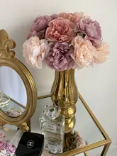 Peony Artificial Flowers Wedding Bouquet Faux Living-Room Home-Decoration High-Quality