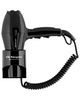 

HOTEL dryer ORBEGOZO SEH 1850 Black-1800-2000W-3 temperature levels-2 speeds-BASE FOR HANGING ON THE WALL