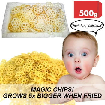 

Growing Chips, Magic Chips, Delicious, Fun, Party Snack, Special Rare, %100 Natural, Healthy