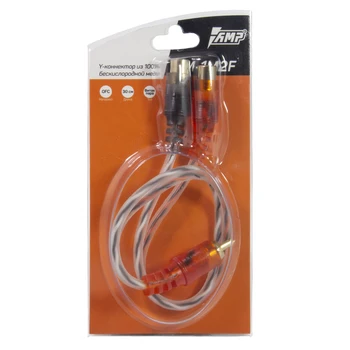 

Провод соединительный AMP M-1M2F RCA-Разветвитель 1 папа — 2 мама