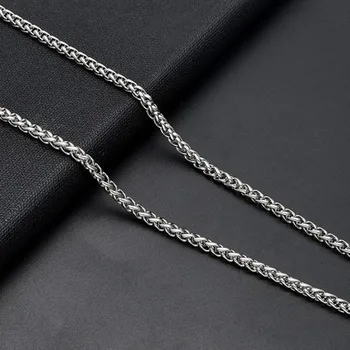 

Chavin 3 mm 80 cm Auger Steel Men's Chain Necklace dp56