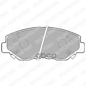 Колодки Передие Honda Cr-V Ii Lp1806 Delphi арт. LP1806