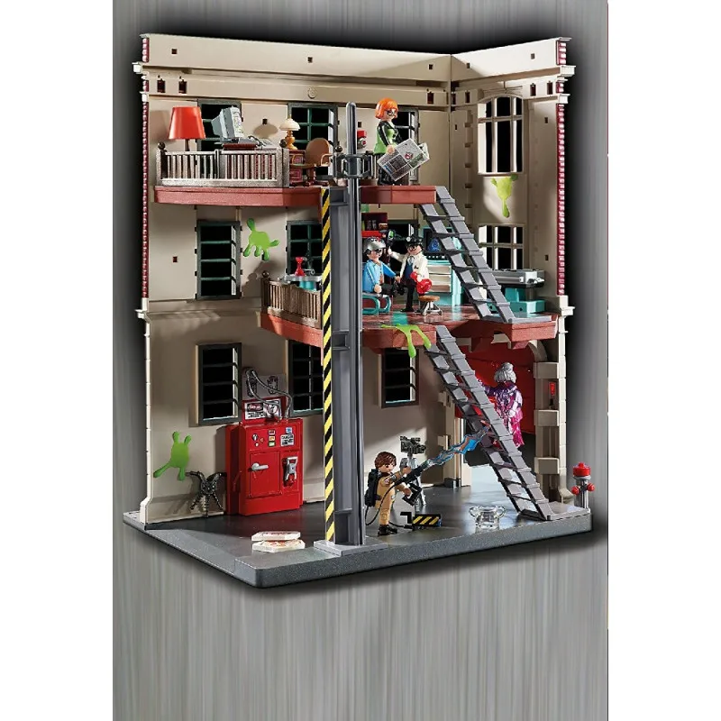 playmobil ghostbusters fire station