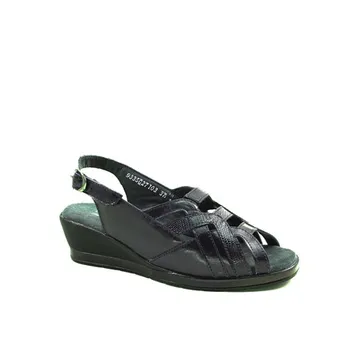 

Forelli 27103 Women 'S Navy Blue Leather Comfort Sandals