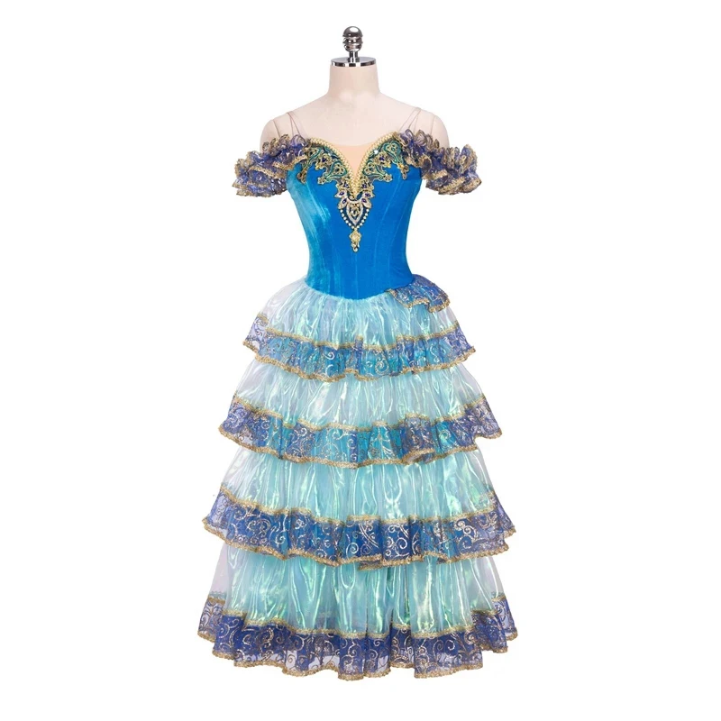 

High Quality Girls Adult Contemporary Ballet Performance Wear Dance Costumes Lyrical