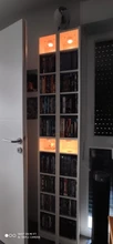 Lámparas para armario con control remoto RGB, luces led con Sensor táctil para dormitorio, sala de estar, cocina, decoración de iluminación