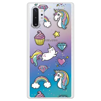 

Unicorn Cupcake WP004 costume drawing stand case for Samsung Galaxy Note 10 Plus