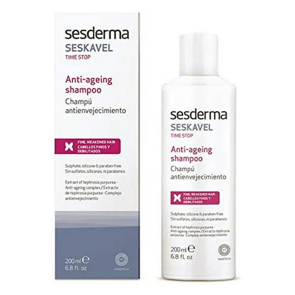 Shampooing Anti-âge Seskavel temps d'arrêt Sesderma (200 ml)