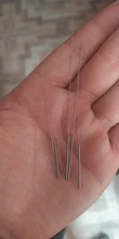 Aguja de limpieza de acero inoxidable, 0,15mm, 0,2mm, 0,25mm, 0,3mm, 0,35mm, 0,4mm, pieza de taladro para boquilla V6, piezas de impresoras 3D, 5 uds.