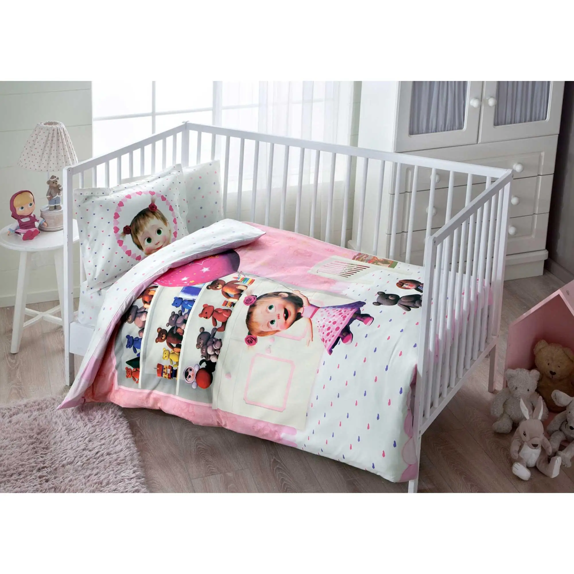Tac Masha Bebe Housse De Couette Ensemble Bebe 100 Coton Aliexpress