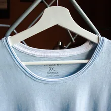 Camiseta de manga corta para hombres, camisa de marca de moda, estilo de Japón, algodón, bambú, color sólido, informal, simple, blanco, fina, de verano