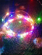 String-Light Timing-Battery Christmas-Decoration Remote-Control Festive Party Copper