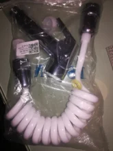 Nozzle Sprayer Hose Telephone Shower-Head Bidet Bathroom Toilet Handheld Shattaf Portable