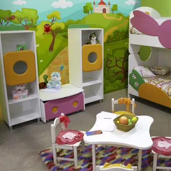 

Wall mural-the road towards a magic castle-250x193 cm