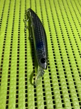 TSURINOYA 110S tiempo de hundiendo Minnow pesca en agua salada atraer DW77 110mm 22g gran trucha, Lucio río cebos duros Jerkbait