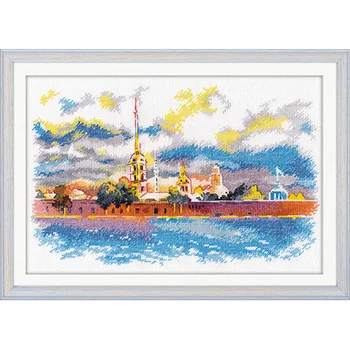 

1017 set for embroidery Aries 'petropavlovskaya serposte' 27*18 cm