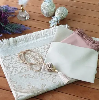 

Mina Prayer Rug Set (Mink) muslim islamic gift سجاد صلاة مسلم هدية إسلامية sijad salat muslim hadiat 'iislamia