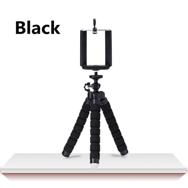 Mini Flexible Sponge Octopus Tripod For iPhone Samsung Xiaomi Huawei Mobile Phone Smartphone Tripod for Gopro 9 8 Camera