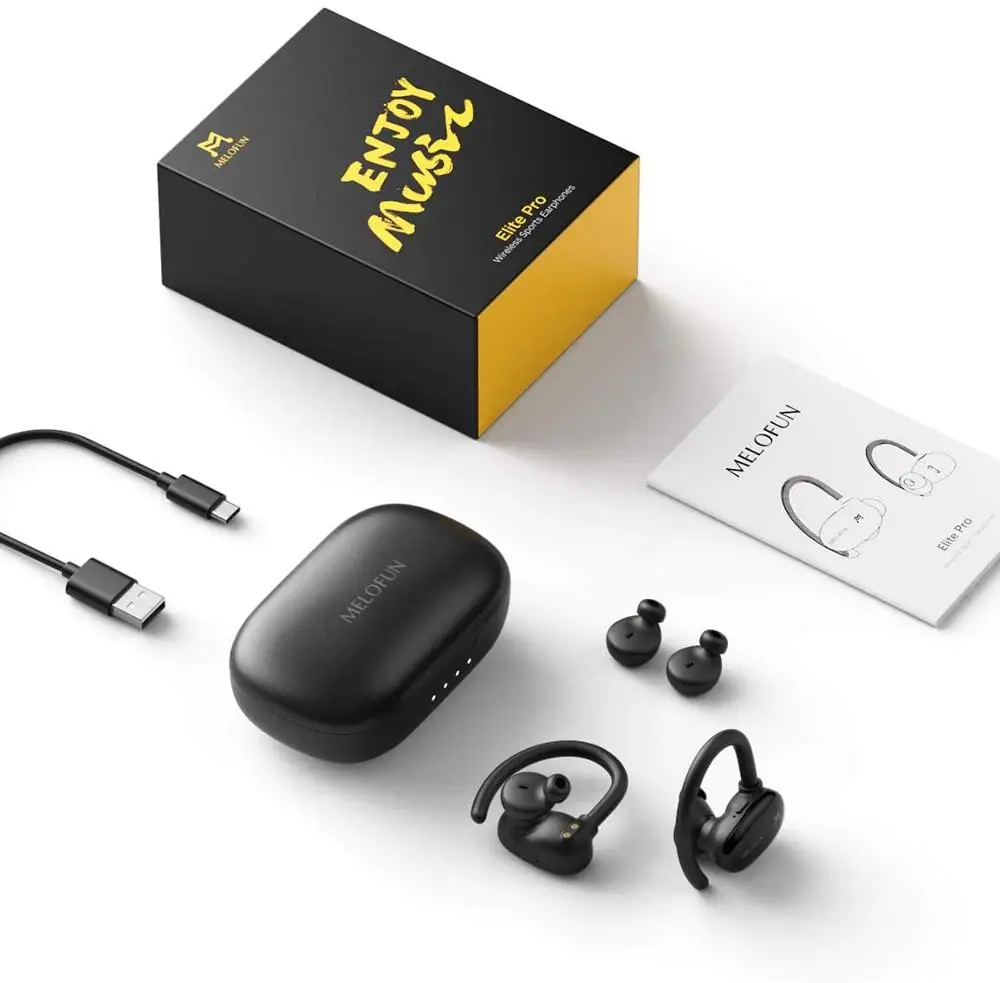Melofun PowerPods Bluetooth 5 0 наушники вкладыши tws с ipx5 Водонепроницаемый сенсорный