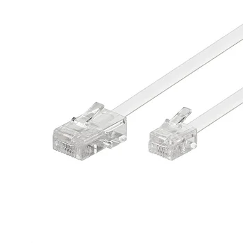 

Cable telefonico RJ11 a RJ45 3 M Blanco