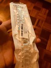 Funda con correa para apple Watch 6, 5, 4, banda de 42mm y 38mm, correa de acero transparente para iwatch 6 series 5 4 3/2, banda de reloj de 44mm y 40mm