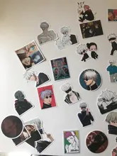 Pegatinas de grafiti de Anime Jujutsu Kaisen, pegatinas de grafiti para portátil, Skateboard, equipaje, motocicleta, calcomanía impermeable, juguete, 10/30/50/100 Uds.