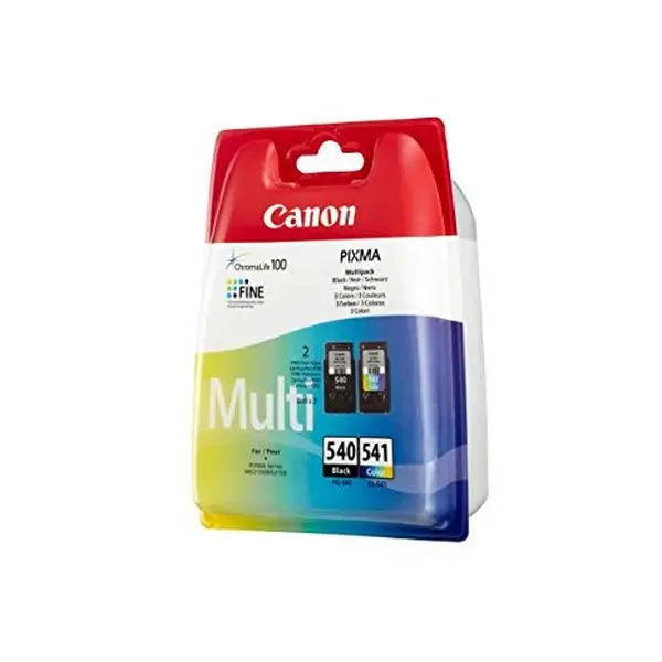 Чернильный картридж(упаковка из 2) Canon PG-540/CL541 триколор черный