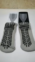 Calcetines de fútbol antideslizantes para adultos, calcetín profesional transpirable para baloncesto, fitness, gimnasio, Circulación de compresión