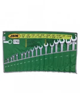

JBM 51890 SET OF 17 COMBINATION WRENCH IN INCH