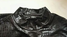 Dress Women Form-Fitted Mock SHEIN Black Long-Sleeve Glamorous-Bodycon Autumn Solid Embossed