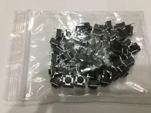 50 Uds 6X6X5/4,3/5,5/6/7/8/9/10/13MM tacto interruptor de botón de empuje interruptor 12V cobre 4PIN DIP Micro interruptor para TV/juguetes/home/botón de uso