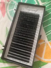 IRISYOUSELF-extensiones de pestañas postizas de visón, 20 hileras, naturales, suaves, individuales, maquillaje