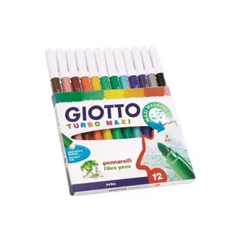 

Pack. 12 markers Turbo Maxigrigio 456025 GIOTTO4.06