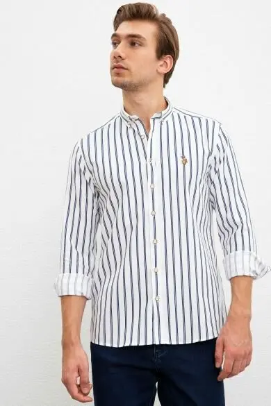 Uss. POLO ASSN. Мужские тканые Gomlek