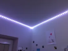 luces led,RGB 5050/SMD2835 cinta Flexible DIY tira de luz Led RGB cinta de diodo DC 12V app bluetooth